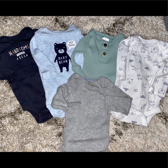 Other - Long-Sleeve Onesie Lot (Boys)